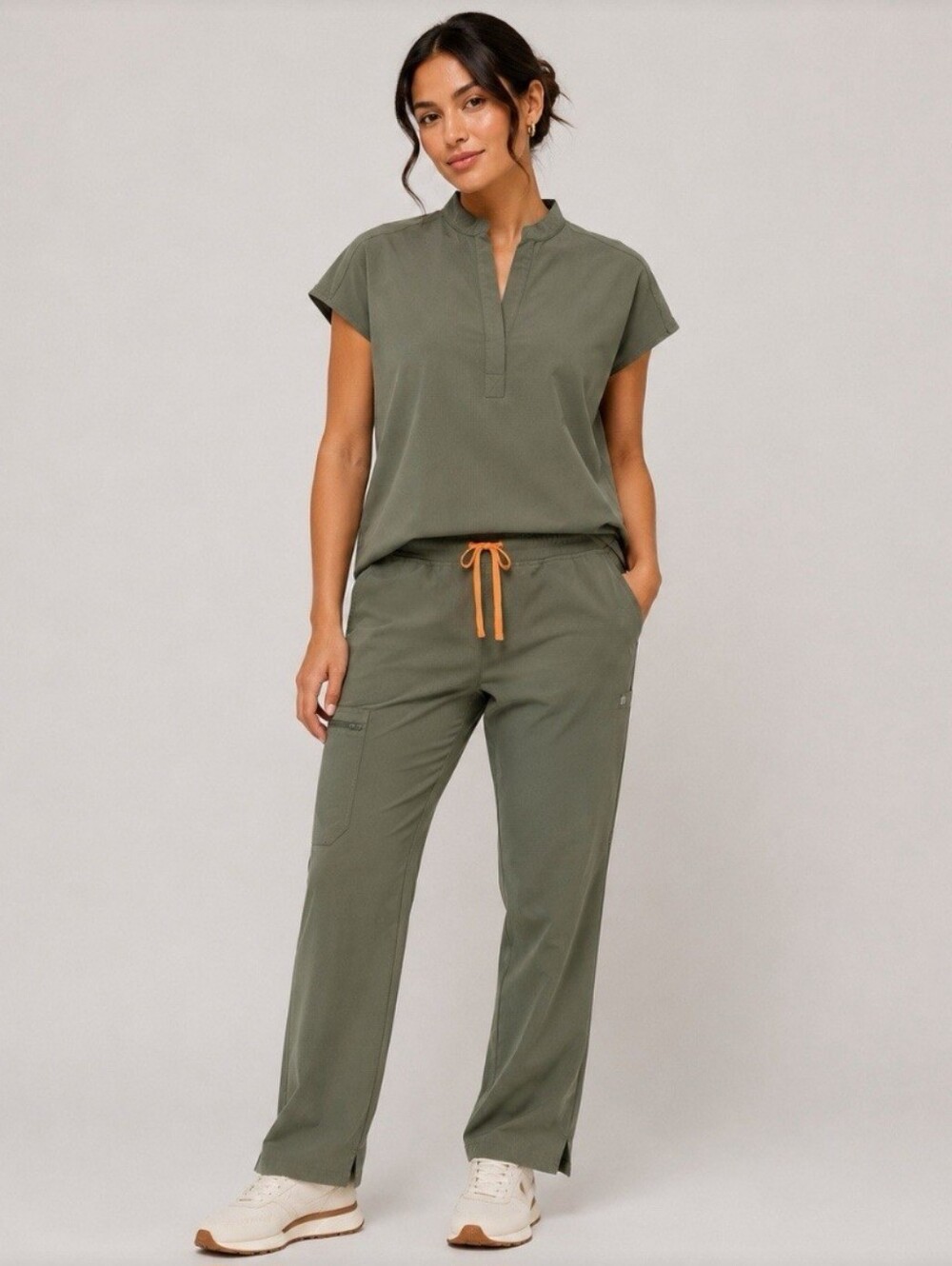 Figs Yola Women's XXS Spruce Olive Green Scrub Pants